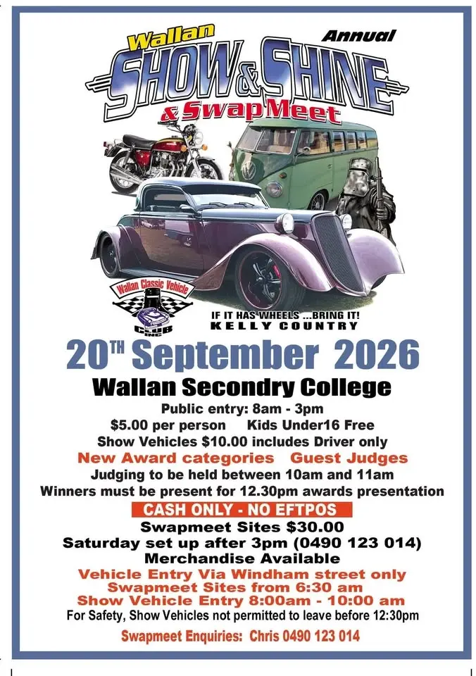 WCVC Swap Meet and Show and Shine
