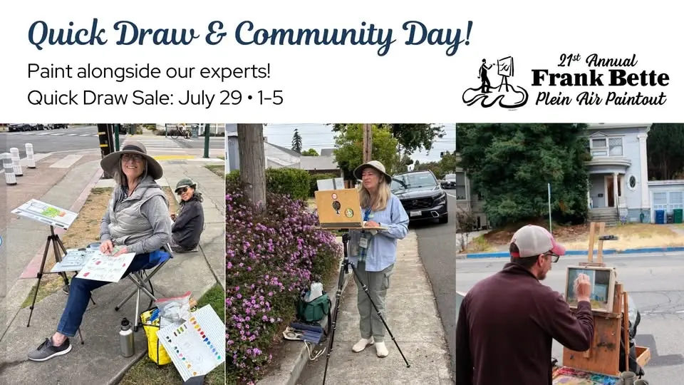 Frank Bette Plein Air Paintout Quick Draw & Community Day