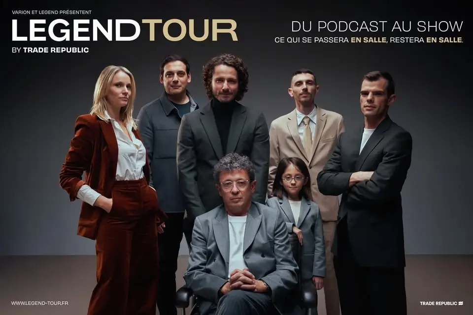 LEGEND TOUR BY TRADE REPUBLIC • NICE • PALAIS NIKAÏA • 27 OCTOBRE 2026