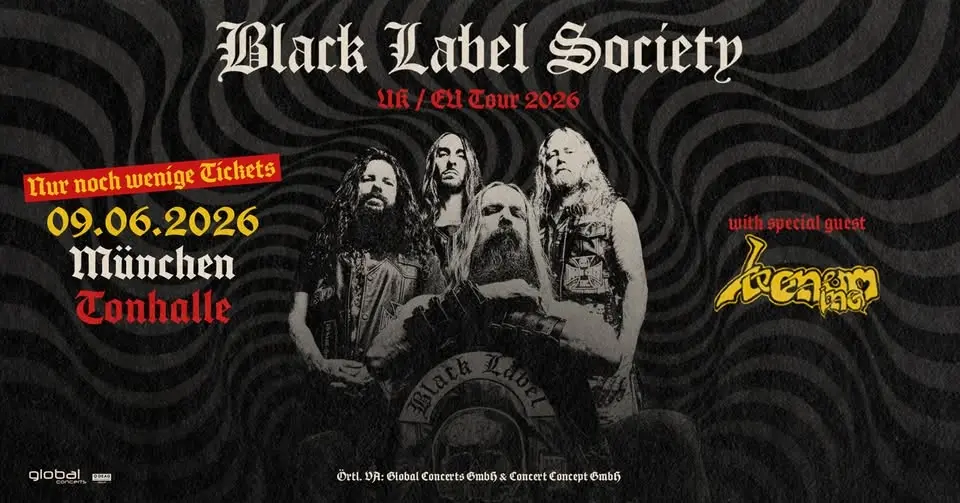 BLACK LABEL SOCIETY 2026 | München