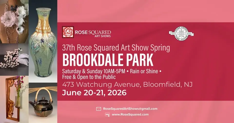 37th Annual Rose Squared Art Show Spring Brookdale Park