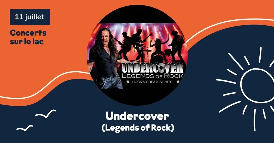 Concert sur le lac - Undercover (Legends of rock) 🎸