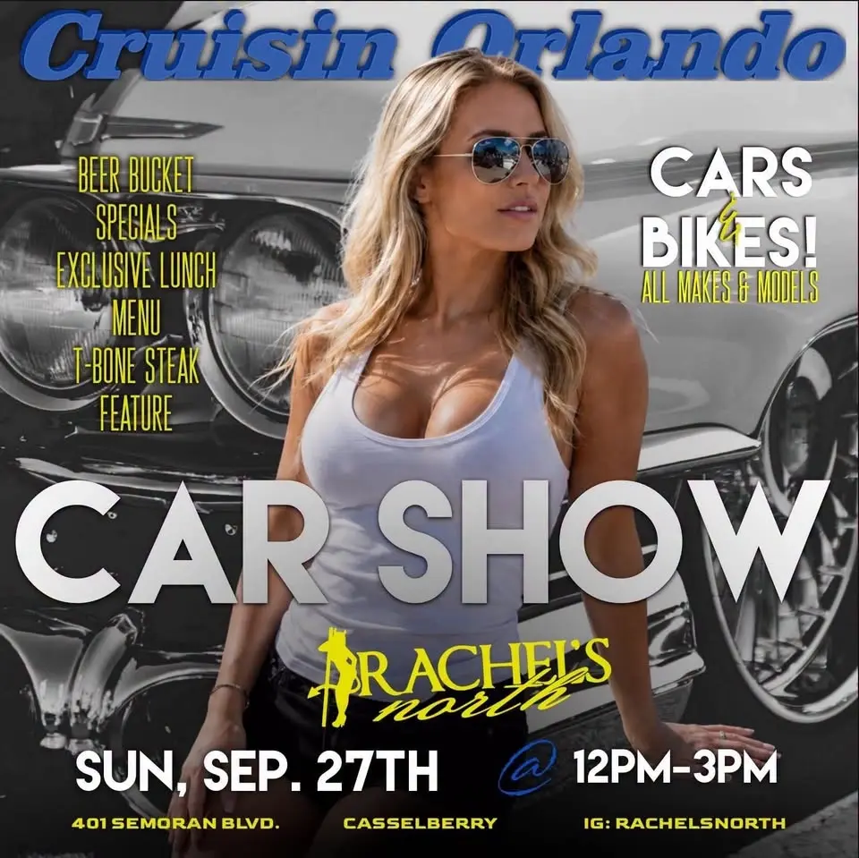 Rachels Car/Bike Cruise