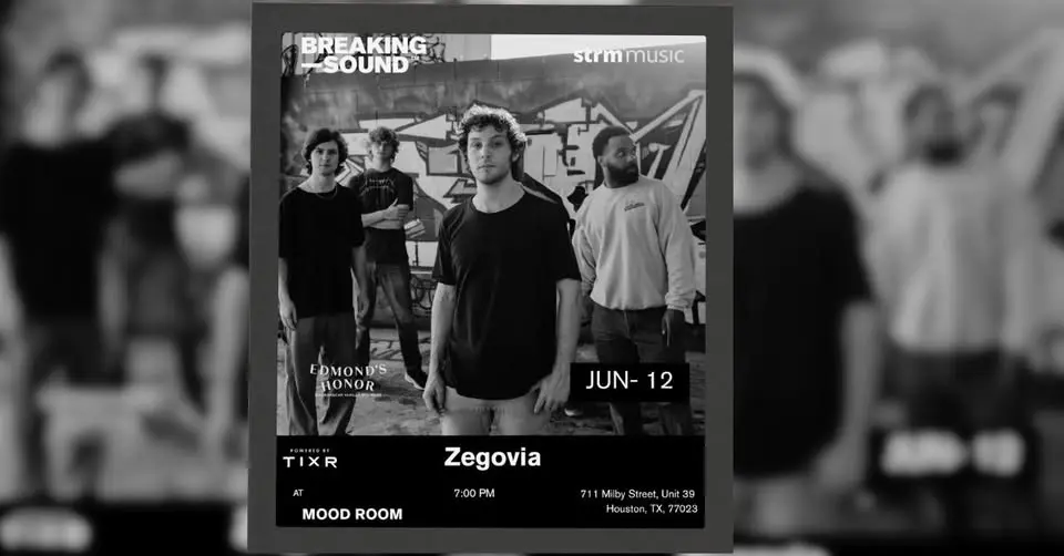 Breaking Sound presents: ZEGOVIA at The Mood Room