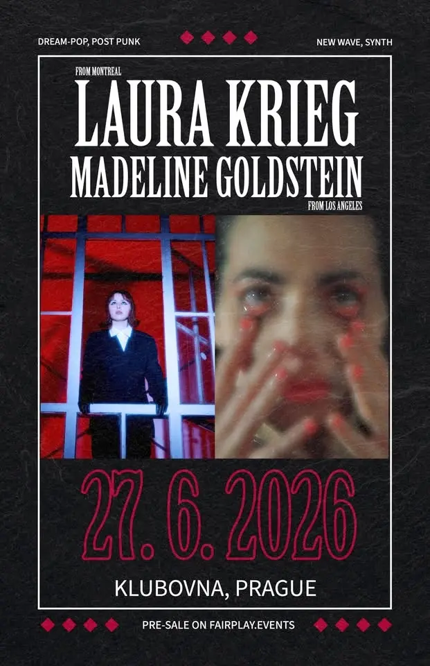 Laura Krieg + Madeline Goldstein + Dmitrievna | Praha, Klubovna