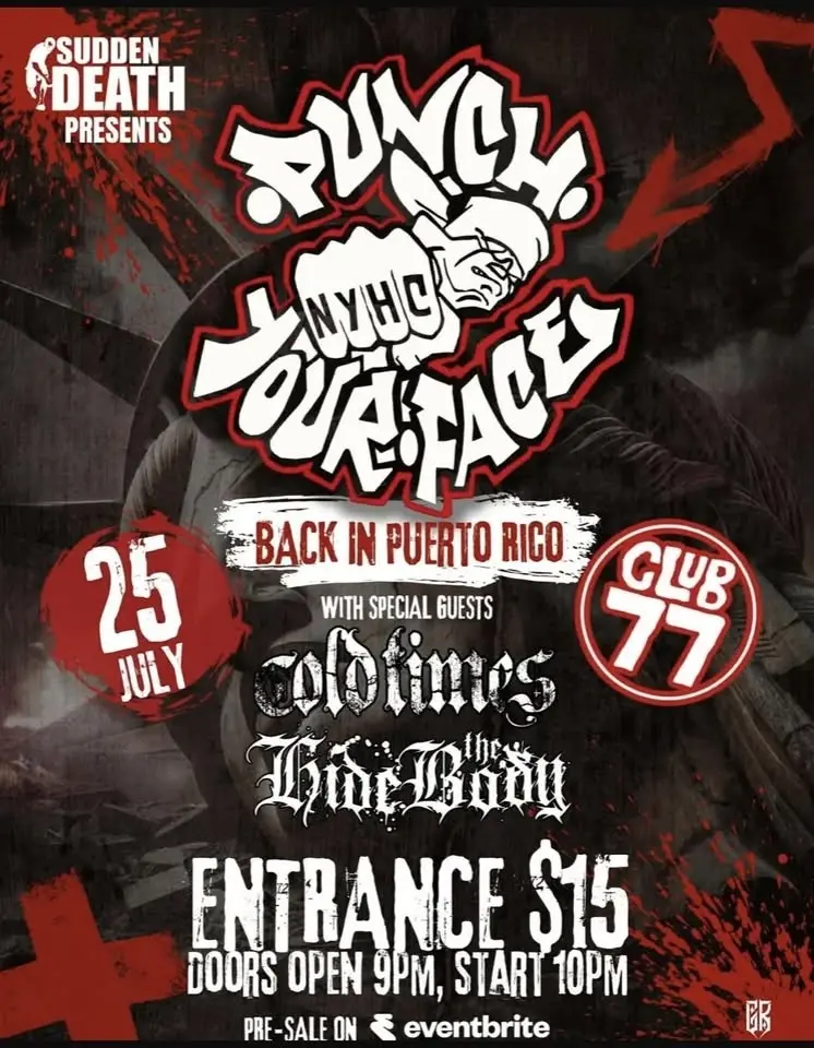 PUNCHYOURFACE returns to Puerto Rico 
