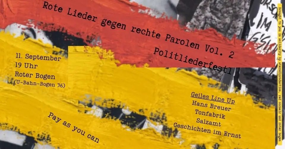 Rote Lieder gegen rechte Parolen Vol. 2