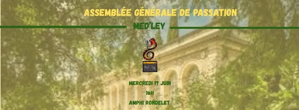 ASSEMBLÉE GÉNÉRALE DE PASSATION MED'LEY
