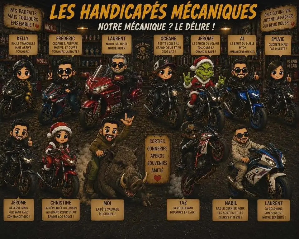 Balade petites cylindrées et jeune permis de préférence 😅