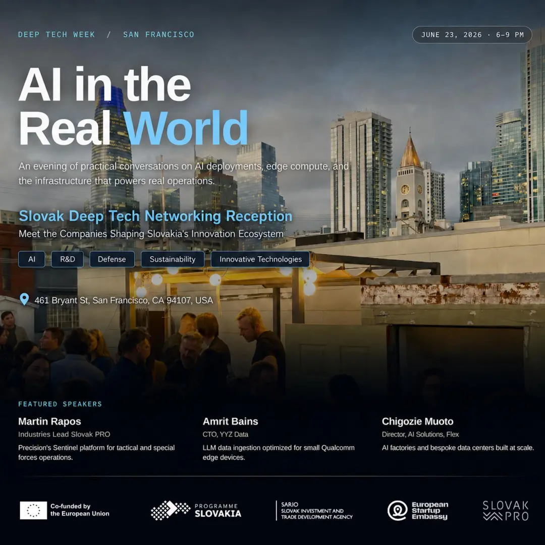 Meet European Innovators in AI & Deep Tech – Rooftop Networking 🌇