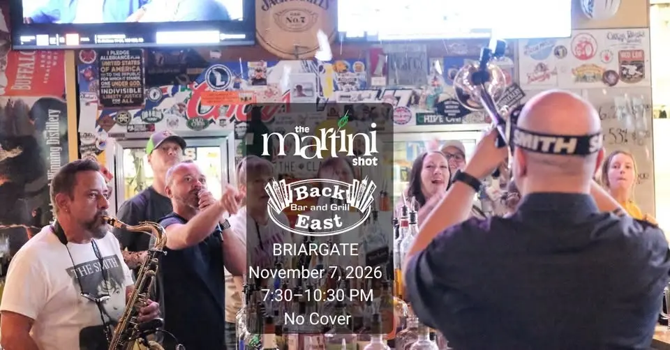 The Martini Shot at Back East Bar and Grill (Briargate)