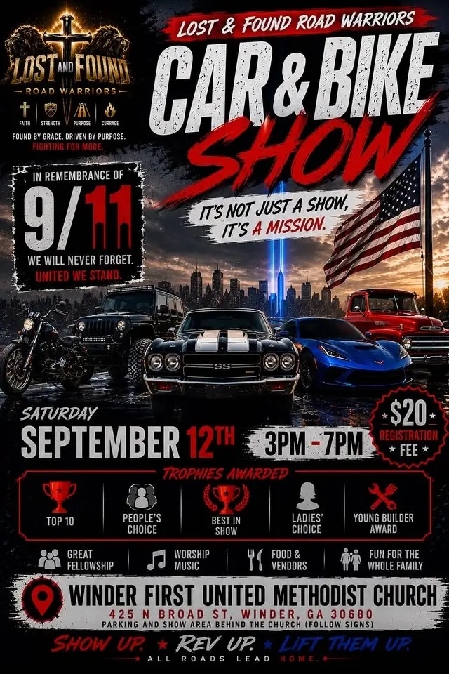 United We stand car and bike show 