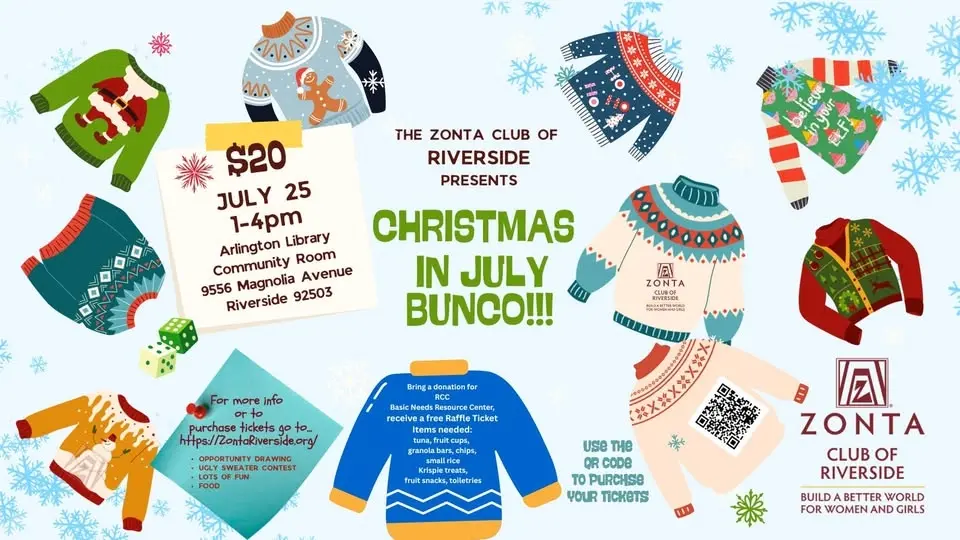 Christmas in July Bunco