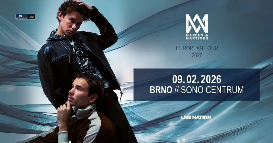 Marcus & Martinus European Tour 2026 | Brno