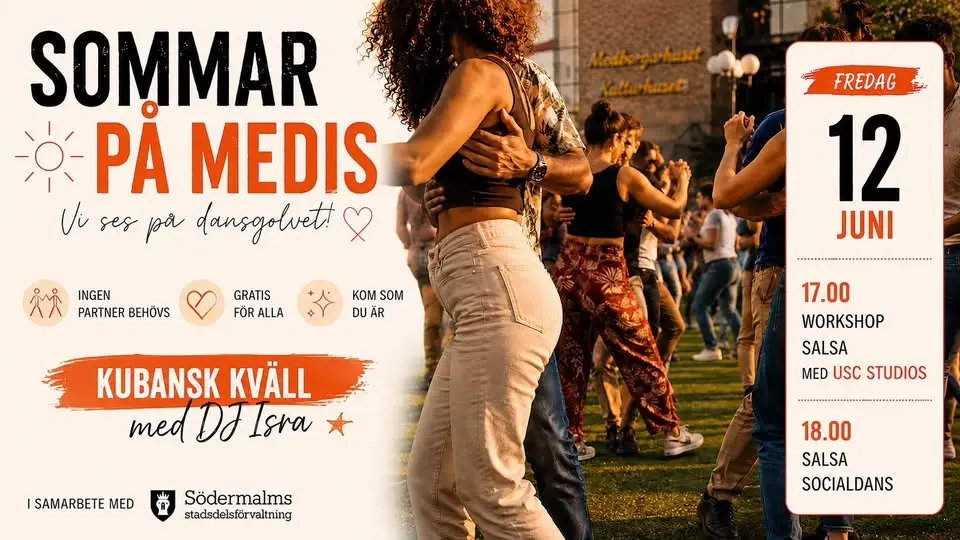 đ Sommar pĂ„ Medis - Kubansk Salsa med Dj Isra đđ¶
