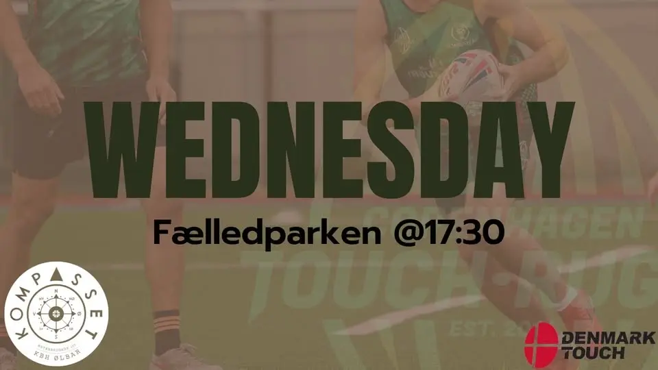 Wednesday Touch Rugby - Sign Up