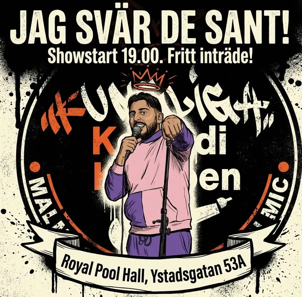 KKK Presenterar "Jag svär de sant!"- Fritt inträde!