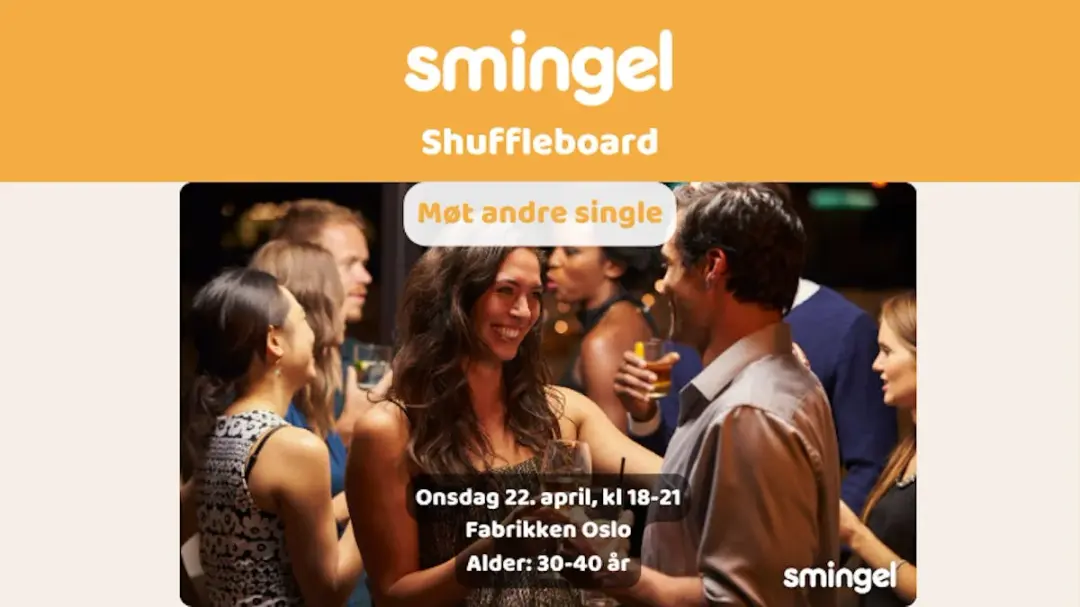 Smingel Shuffleboard (30-40 år)