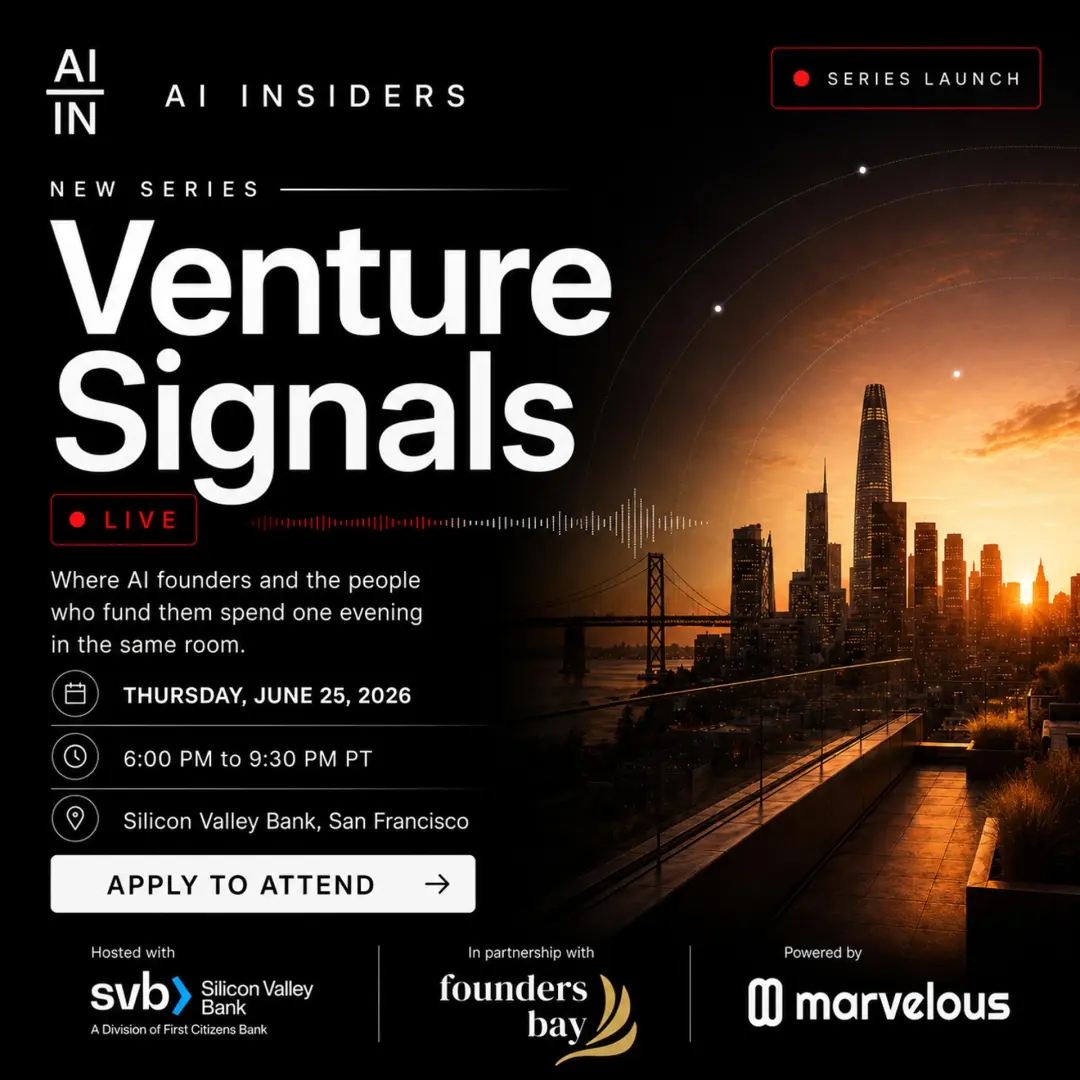 AI Insiders: Venture Signals Live