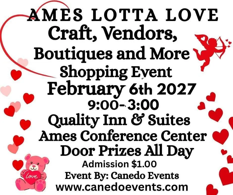 Ames Lotta Love Craft, Vendors, Boutiques and More Shopping Event