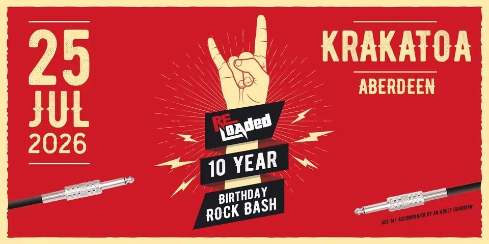 RELOADED 10 YEAR BIRTHDAY ROCK BASH