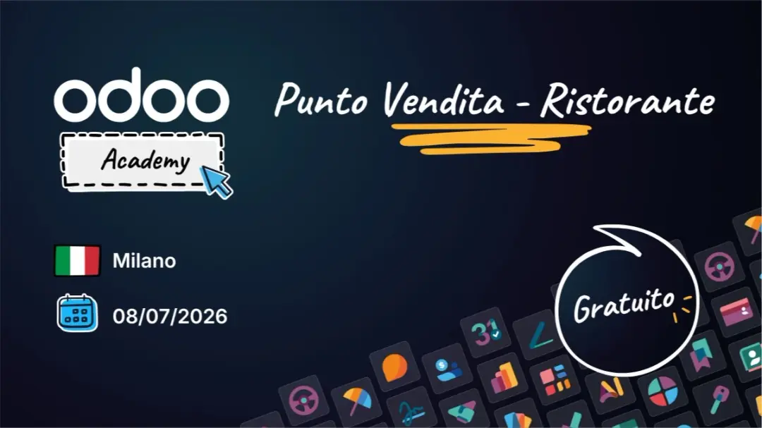 Odoo Academy Punto Vendita - Ristorante - Milano