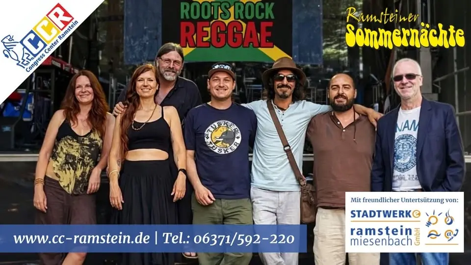 Ramsteiner Sommernacht - Jamaikanische Nacht mit Nyabinghi Roots Rock Reggae Tribute to Bob Marley