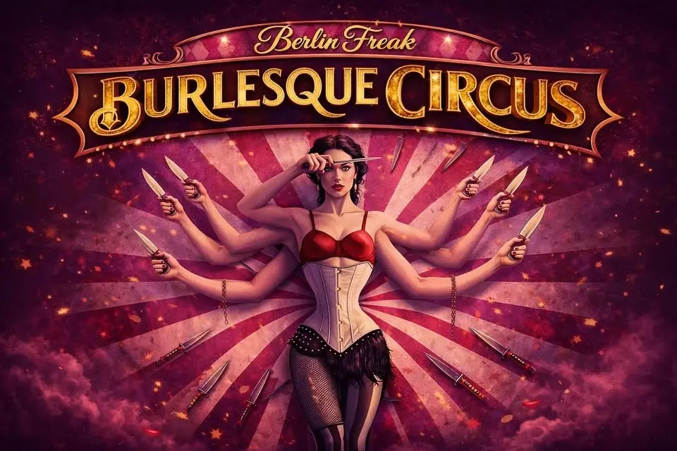 BERLIN FREAK BURLESQUE CIRCUS – 29. Mai 2026 – Roadrunners Club Berlin