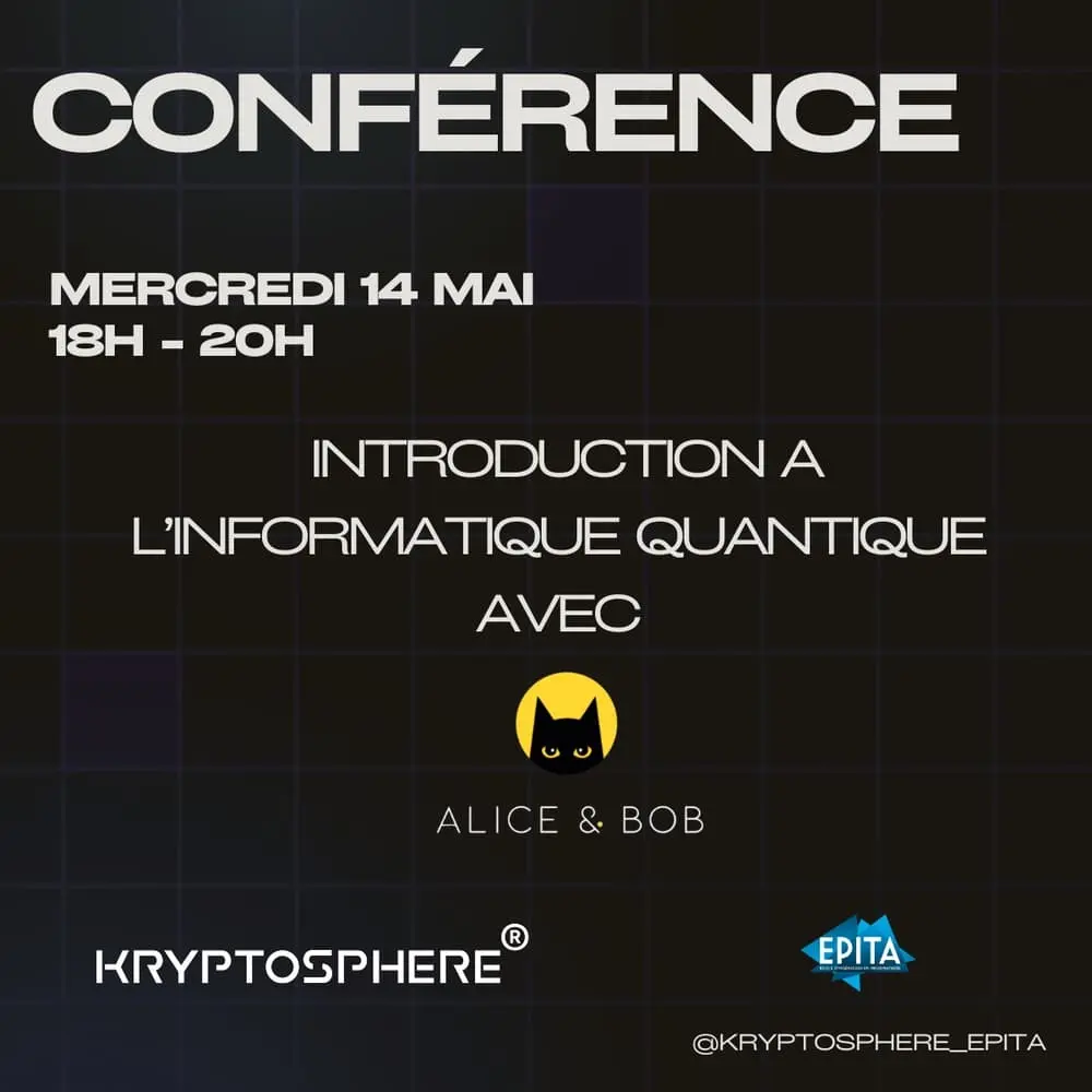 Introduction à l'informatique quantique avec Alice & Bob
