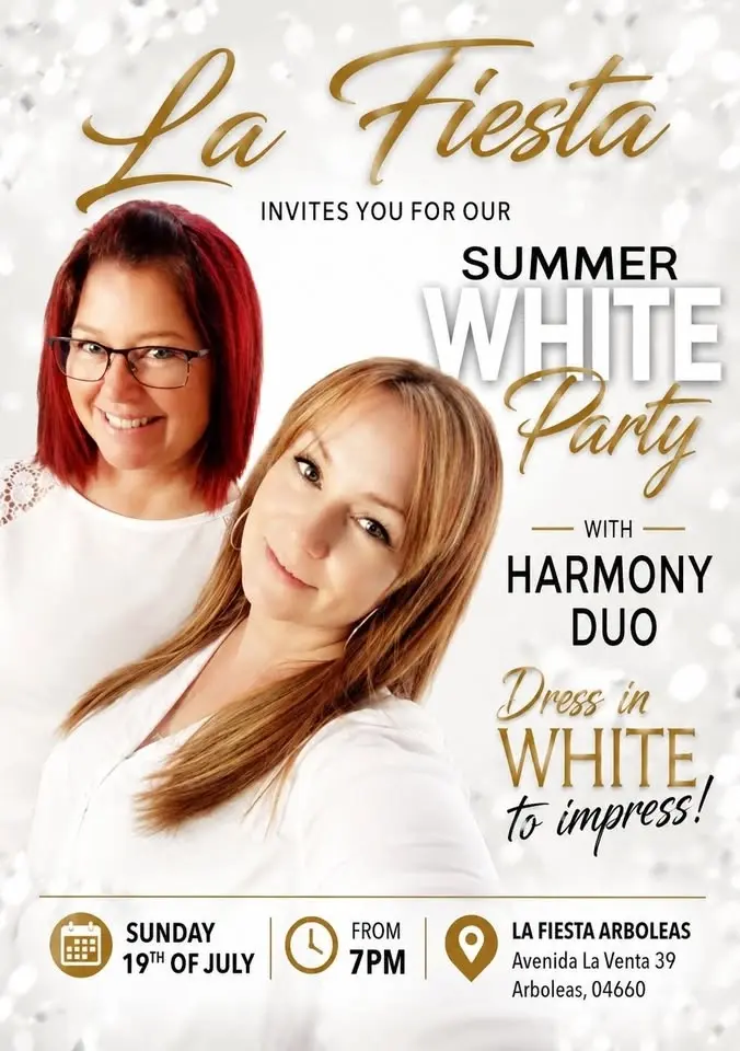 White Party with Harmony Duo!