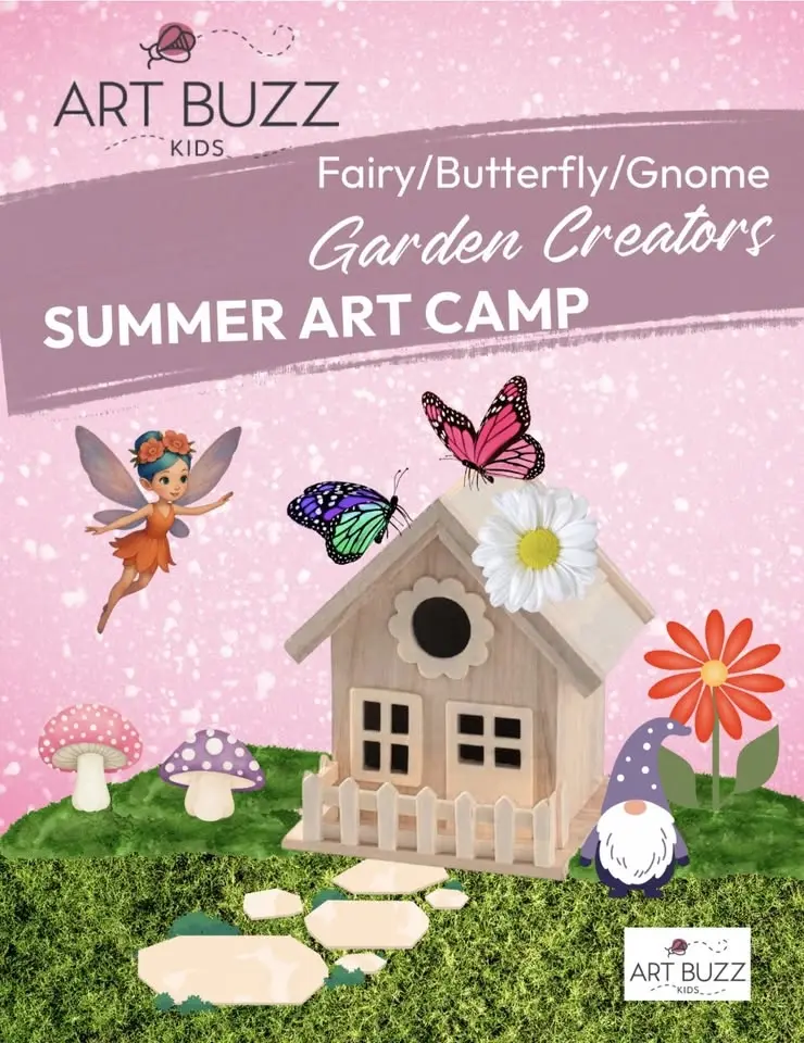 GARDEN CREATORS Week Long Kids Summer Art Camp ON WHEELS At Jorge Farm!