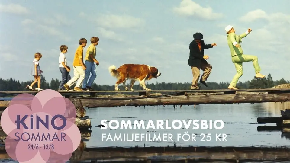 Sommarlovsbio på Kino 2026 - Familjefilmer för 25 kr