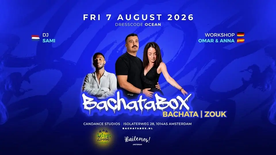 BachataBox August - 2 AREAS (Bachata & Zouk)