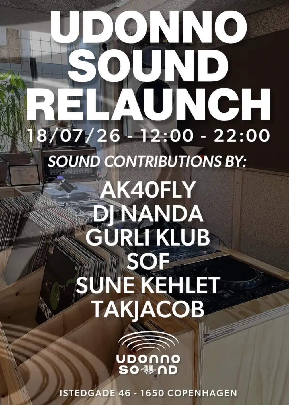 Udonno Sound Relaunch