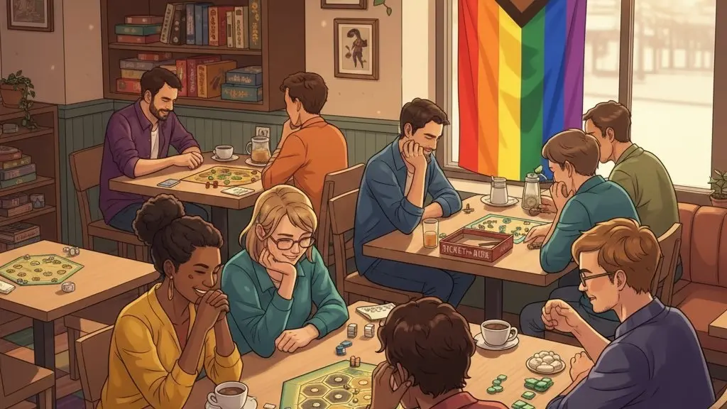 Board Games and Drinks 