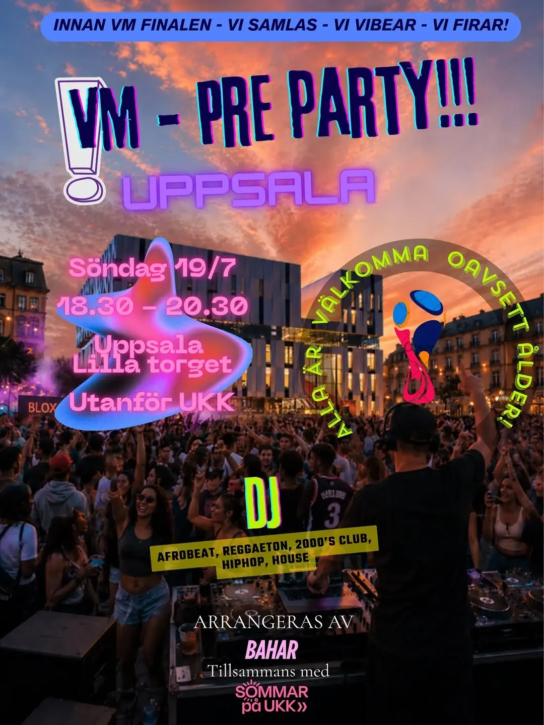 VM - Pre Party Uppsala