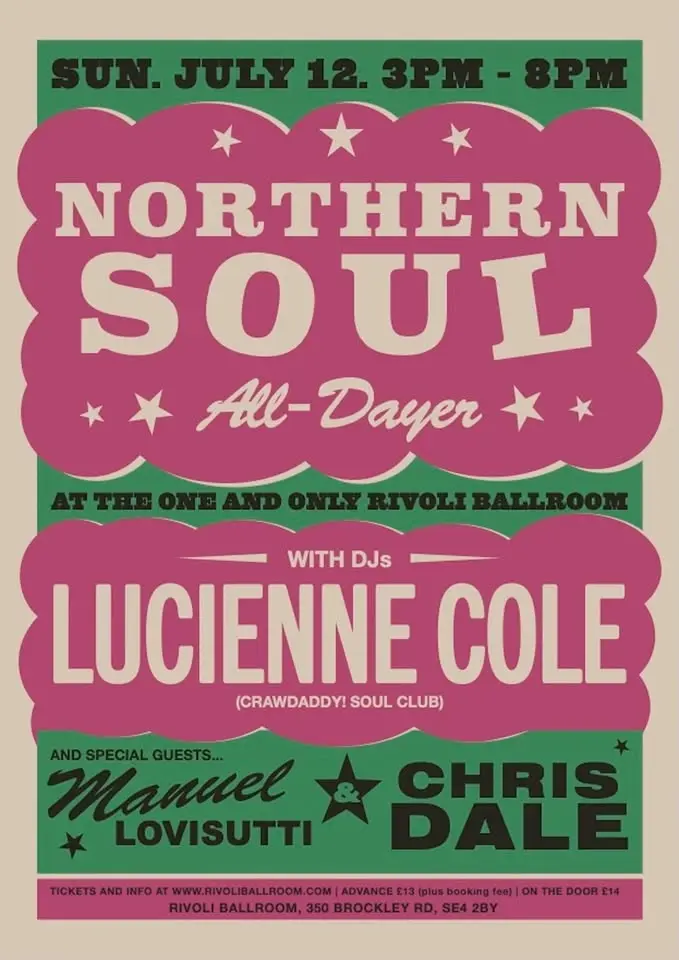 Northern Soul All Dayer at the Rivoli Ballroom