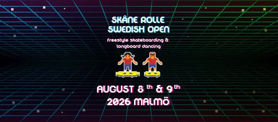 2026 Skåne Rolle Swedish Open: Freestyle Skateboarding & Longboard Dancing
