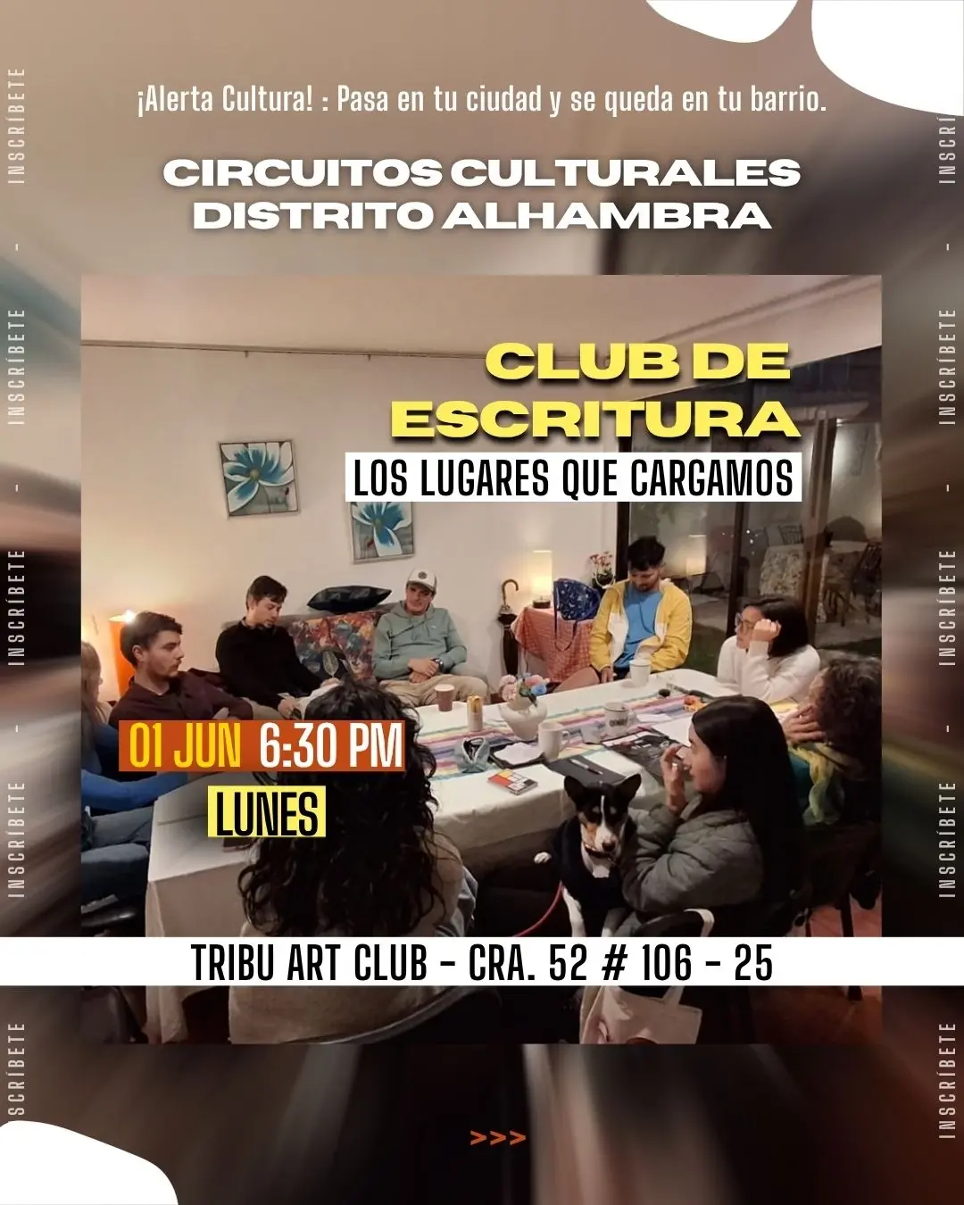 Club de Escritura : Los Lugares que Cargamos