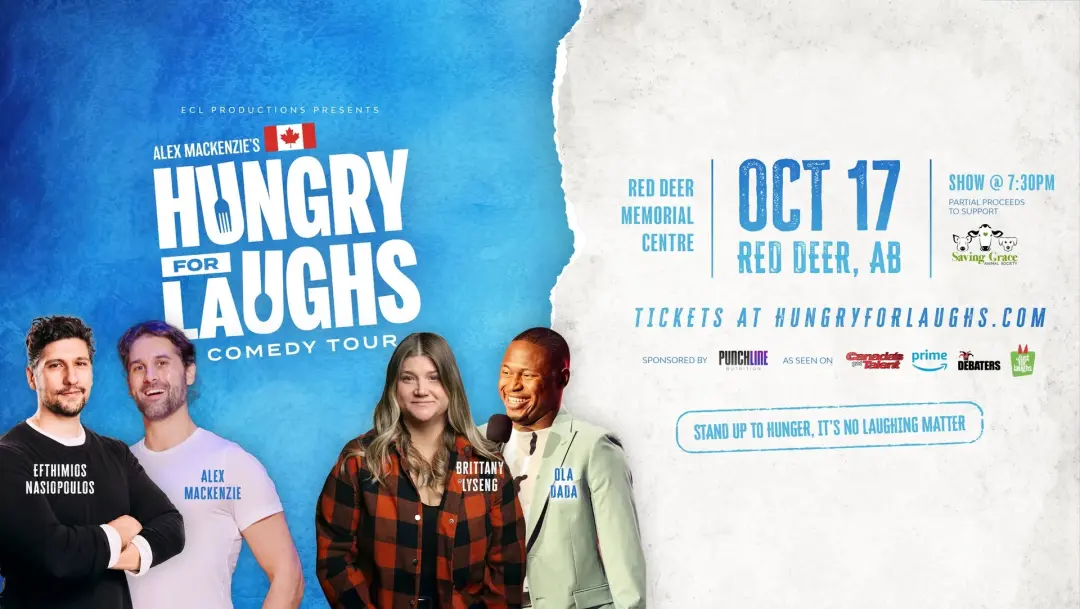 Red Deer, AB- Hungry For Laughs Comedy Tour