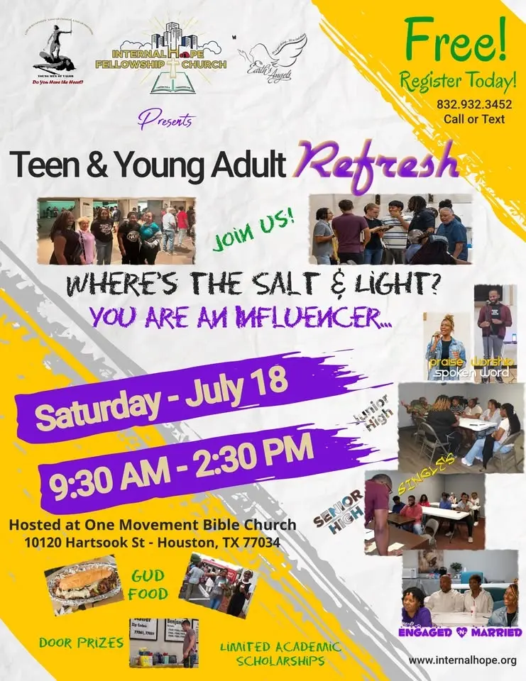 Igniting Hope Teen & Young Adult ReFresh