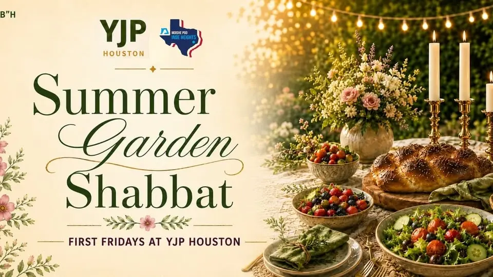 Summer Garden Shabbat - June First Fridays