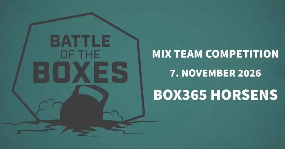 Battle of the Boxes 2026 - mix team competition