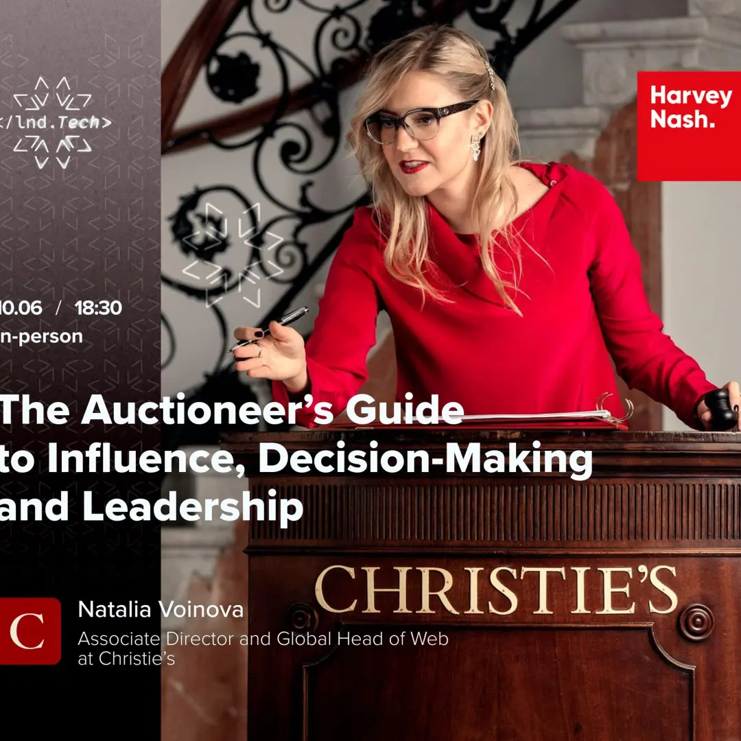 The Auctioneer’s Guide to Influence, Decision-Making and Leadership