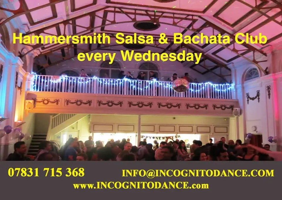 🕺💃 Every Wednesday at Hammersmith Salsa & Bachata Club 💃🕺