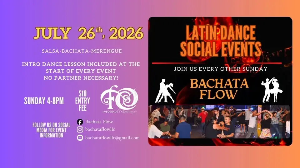 Sunday Latin Dance Social At The Foundry!