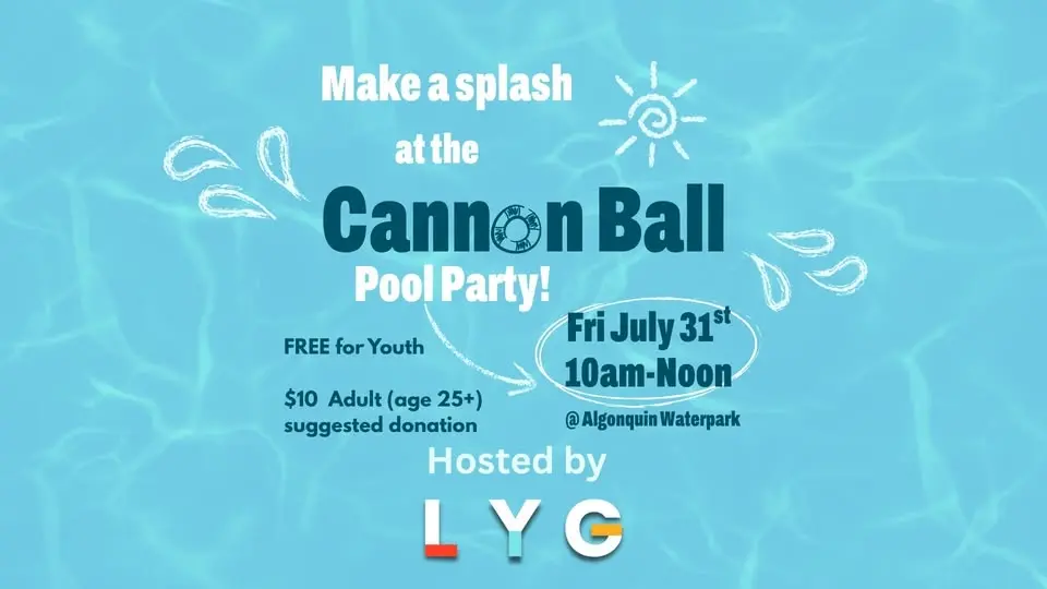 CannonBall: Louisville Youth Group Pool Party 🌊