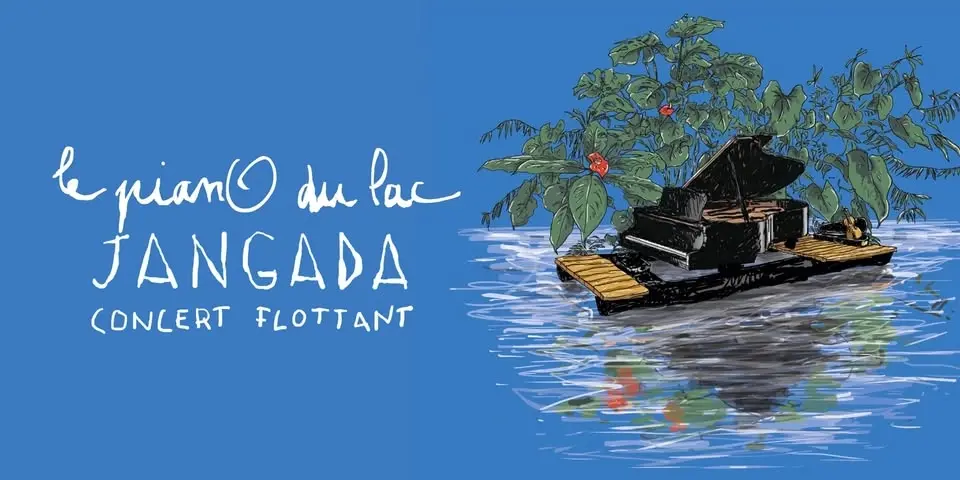 LUISANT (28) JANGADA : Concert flottant / Piano du lac - plan d'eau communal