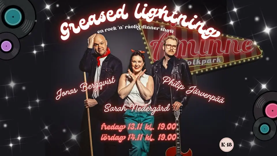 Greased lightning - en rock'n'råolig dinner show