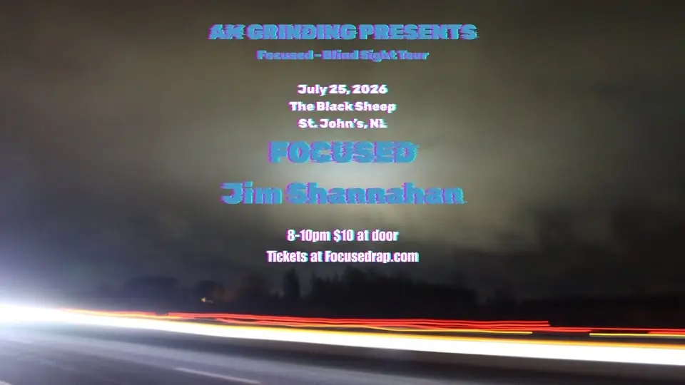 Focused, Jim Shannahan - Blind Sight Tour